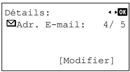 KYOCERA FS-4300DN - Pour modifier l'adresse e-mail - 1
