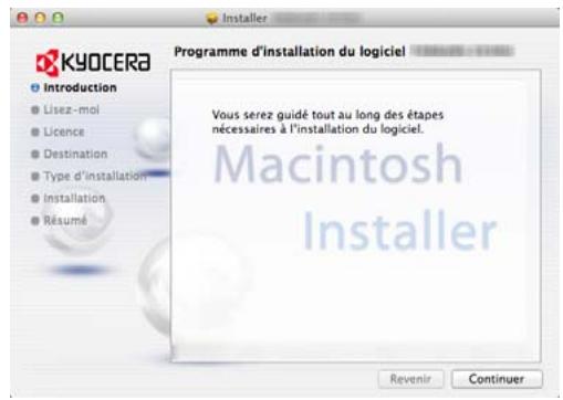 KYOCERA FS-4300DN - Installation sur un ordinateur Macintosh - 3
