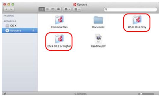 KYOCERA FS-4300DN - Installation sur un ordinateur Macintosh - 1