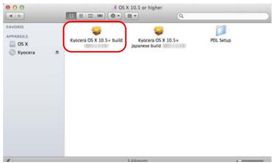 KYOCERA FS-4300DN - Installation sur un ordinateur Macintosh - 2