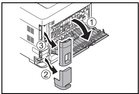 KYOCERA FS-4300DN - Installation des modules de mémoire - 1