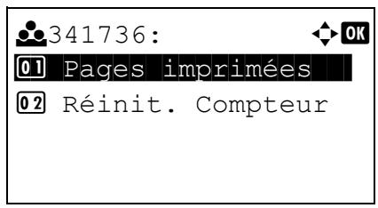 KYOCERA FS-4300DN - Compta ch. trav (Totaux affichés par compte) - 3