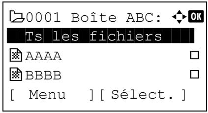 KYOCERA FS-4300DN - Sélectionner/désélectionner tous les fichiers - 1