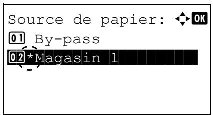 KYOCERA FS-4300DN - Source de papier (selection de la source d'alimentation du papier) - 1