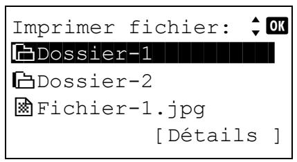 KYOCERA FS-4300DN - Affichage de la liste des fichiers - 1
