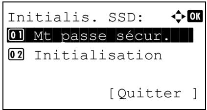 KYOCERA FS-4300DN - Initialis. SSD (paramètre d'initialisation du SSD) - 2