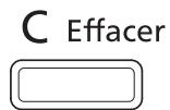 KYOCERA FS-4300DN - Touche Effacer - 1