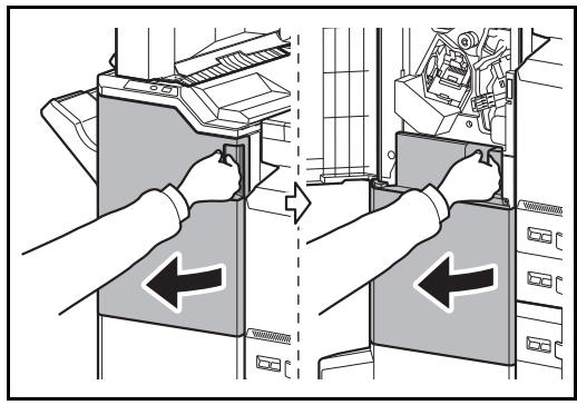 KYOCERA FS-C8650DN - Remplissage des portecartouches d'agrafes b/c (option) - 1