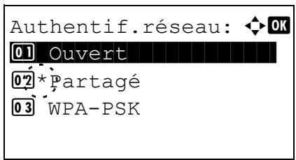 KYOCERA FS-C8650DN - Authentification réseau (paramètres d'authentification réseau) - 1