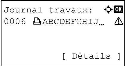 KYOCERA FS-C8650DN - Journal de travaux - 1