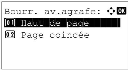 KYOCERA FS-C8650DN - Bourrage avant agrafe (opération lorsqu'un bourrage papier se produit à l'agrafage) - 2