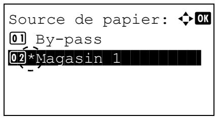 KYOCERA FS-C8650DN - Sélection de la source d'alimentation du papier - 1