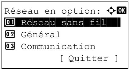 KYOCERA FS-C8650DN - Réseau en option (paramètres du réseau en option) - 11