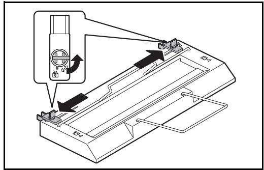 KYOCERA FS-C8650DN - Utilisation du plateau pour bannière (option) - 2