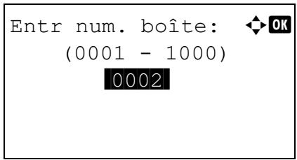 KYOCERA FS-C8650DN - Mot passé boîte (paramètre du mot de passer de la boîte) - 7