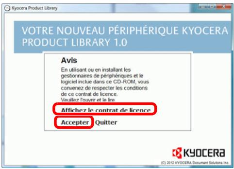 KYOCERA FS-C8650DN - Installation du pilote d'imprimante sous windows - 4