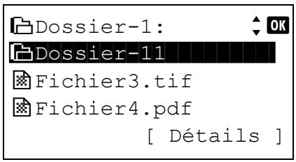 KYOCERA FS-C8650DN - Affichage de la liste des fichiers - 2
