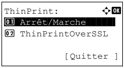 KYOCERA FS-C8650DN - ThinPrint (paramètre thinprint) - 2