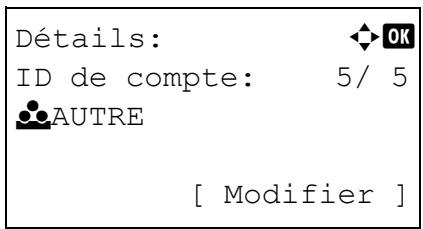 KYOCERA FS-C8650DN - Pour modifier l'id de compte - 2