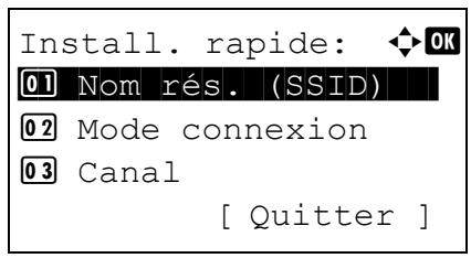 KYOCERA FS-C8650DN - PIN (terminal) (connexion à l'aide d'un code PIN (pour le point d'accès)) - 3