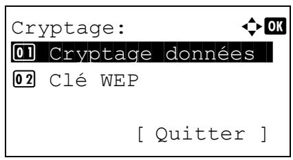 KYOCERA FS-C8650DN - Cryptage (paramètres de cryptage) - 2