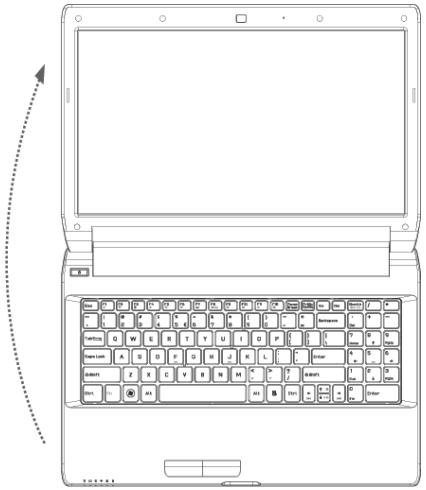 MEDION AKOYA E6228 MD 99050 - Aperture e chiusura del display - 1