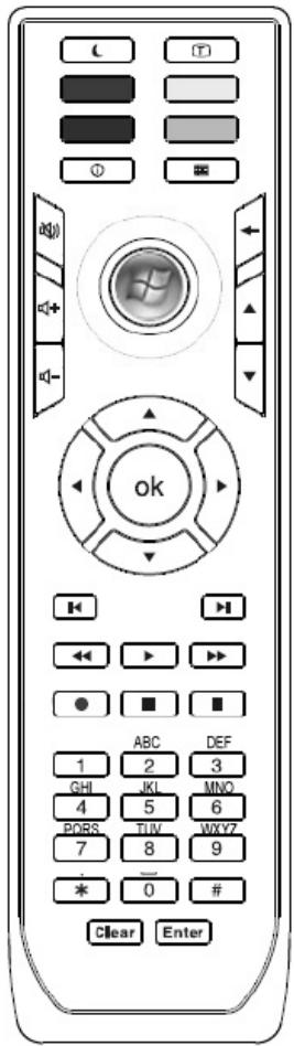 MEDION AKOYA P4011 D AIO - La télécommande (en option) - 1