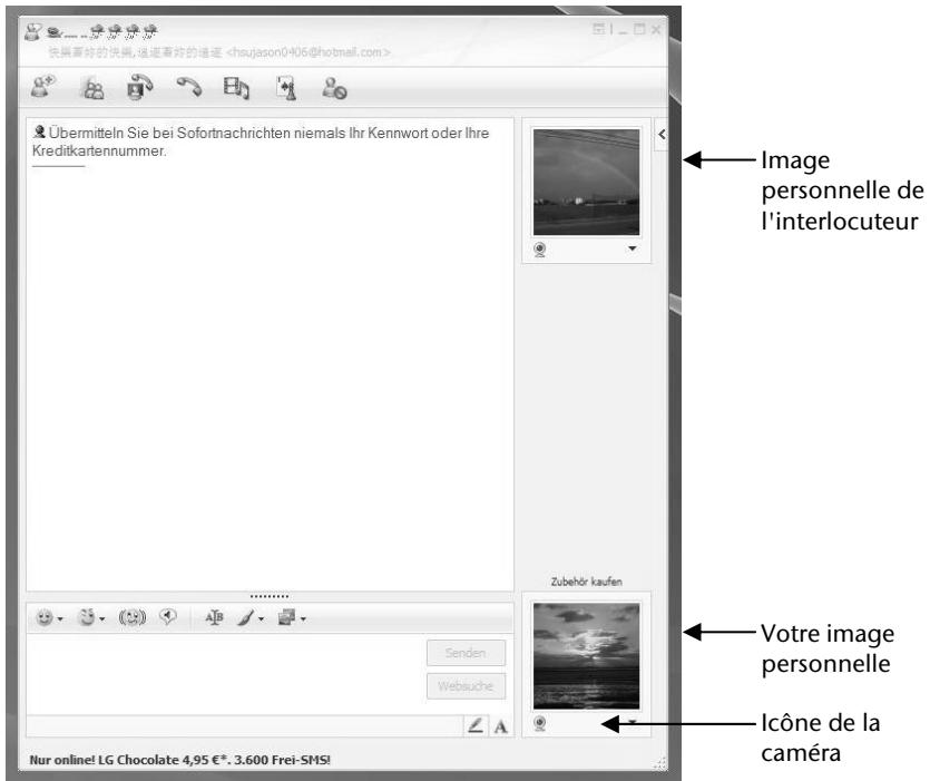 MEDION AKOYA P4011 D AIO - Exemple d'utilisation avec Windows Messenger - 1
