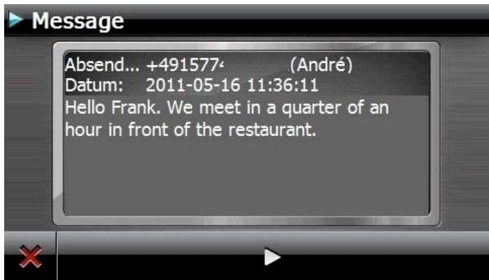 MEDION GOPAL E4460 M40 MD 99130 - Lire ou se faire dire messages entrants - 1