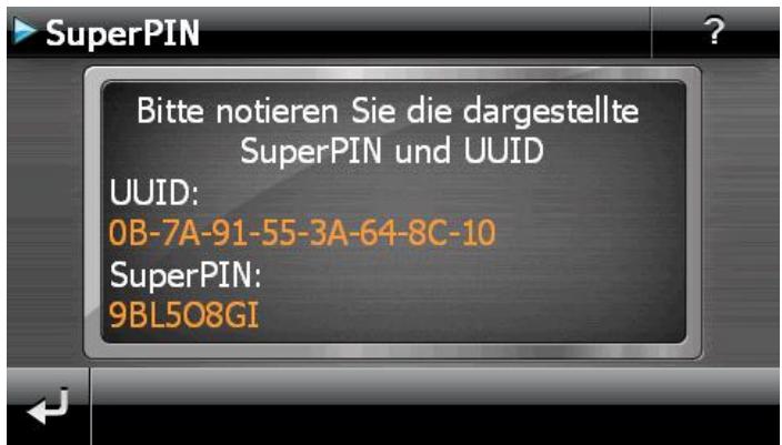 MEDION GOPAL E4460 M40 MD 99130 - SuperPIN und UUID - 1
