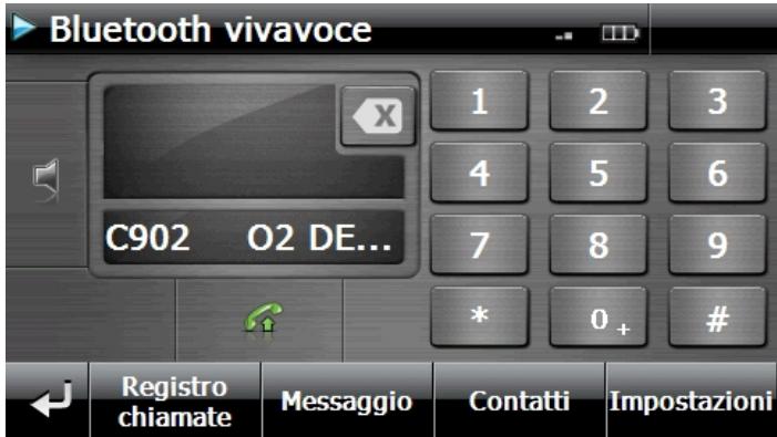 MEDION GOPAL E4460 M40 MD 99130 - Panorama dei tasti principali dell'applicazione Bluetooth - 1