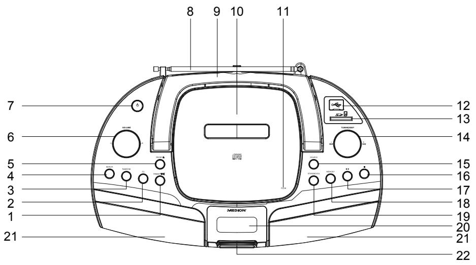 MEDION LIFE E67010 MD 83584 - Oberseite - 1