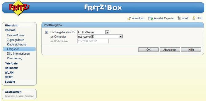 MEDION LIFE P89625 MD 86517 - Im Router muss une Portweiterleitung eingerichtet werden. - 1