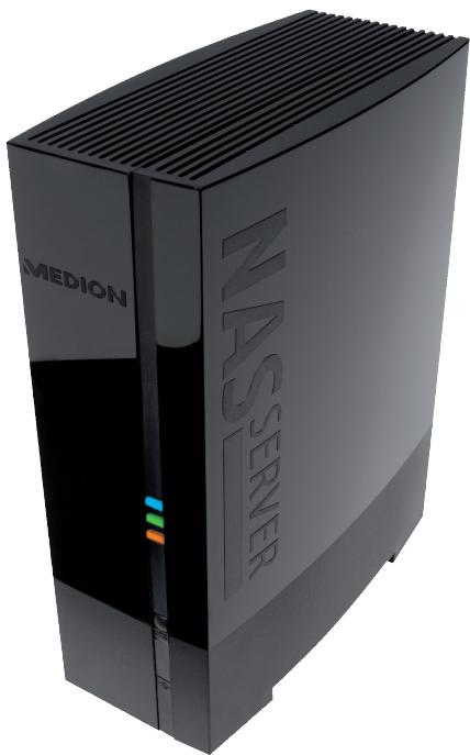 MEDION LIFE P89625 MD 86517 - Heimnetzlaufwerk NAS-System mit Festplatte 1000 GB (1 TB) - 1