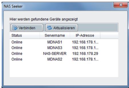 MEDION LIFE P89625 MD 86517 - Medion NAS Tool starten - 1
