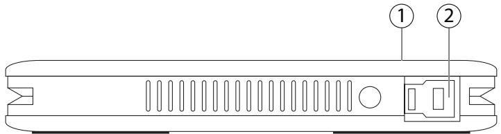 MEDION P82751 MD 90134 - Overzicht van het apparaat Voorzijde - 1