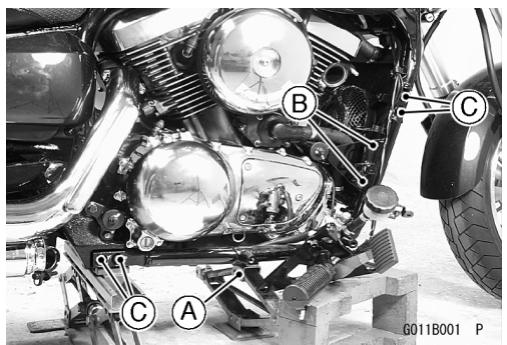 KAWASAKI VN1500 MEAN STREAK - Ausbau - 2
