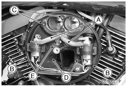 KAWASAKI VN1500 MEAN STREAK - Einbau des rechten Luftfiltergehäuses - 2