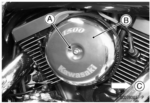 KAWASAKI VN1500 MEAN STREAK - Regelmäßige Wartungsarbeiten - 2
