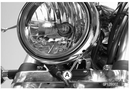 KAWASAKI VN1500 MEAN STREAK - Austauschen von Scheinwerferlampen - 1