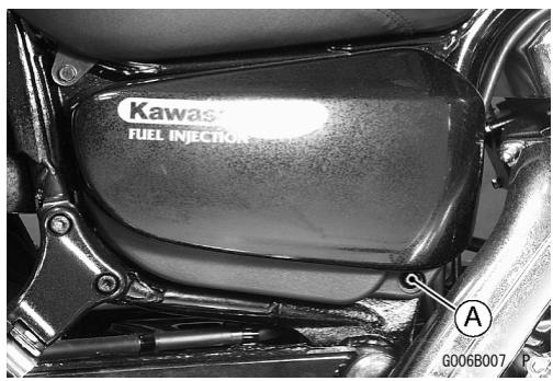 KAWASAKI VN1500 MEAN STREAK - Ausbau des rechten Seitendeckels - 1