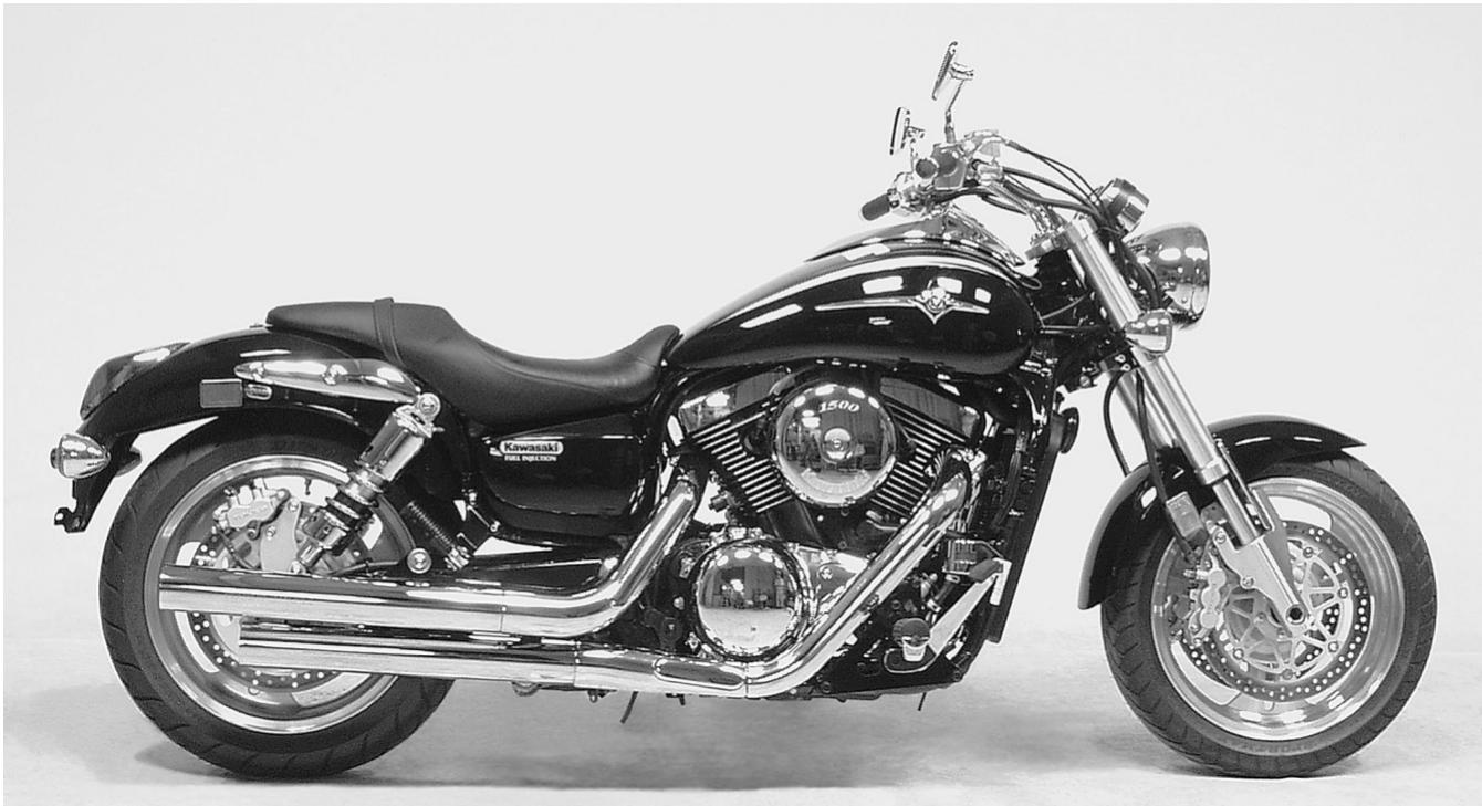 KAWASAKI VN1500 MEAN STREAK - Modellansicht - 2