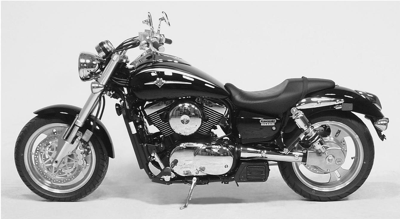 KAWASAKI VN1500 MEAN STREAK - Modellansicht - 1