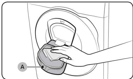 SAMSUNG QUICKDRIVE WW90M645OPW - Surface du lave-linge - 1