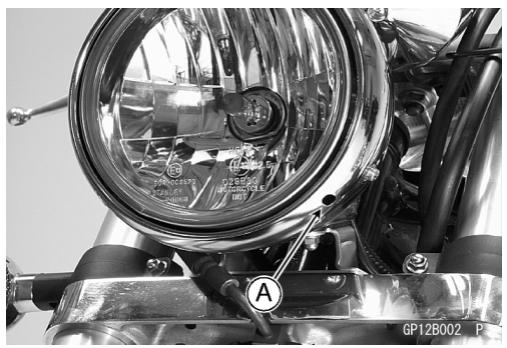 KAWASAKI VULCAN 1500 MEAN STREAK - Austauschen von Scheinwerferlampen - 1