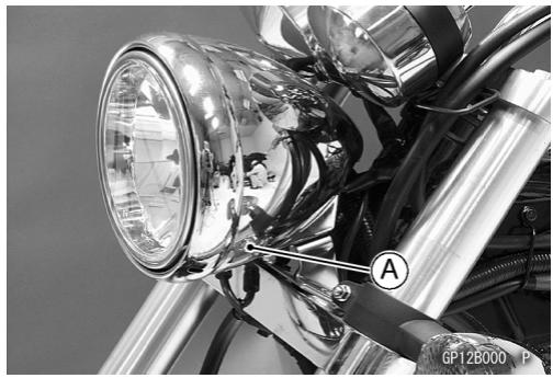 KAWASAKI VULCAN 1500 MEAN STREAK - Austauschen von Scheinwerferlampen - 4
