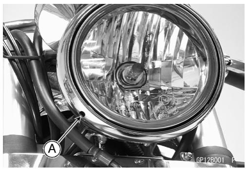 KAWASAKI VULCAN 1500 MEAN STREAK - Austauschen von Scheinwerferlampen - 2