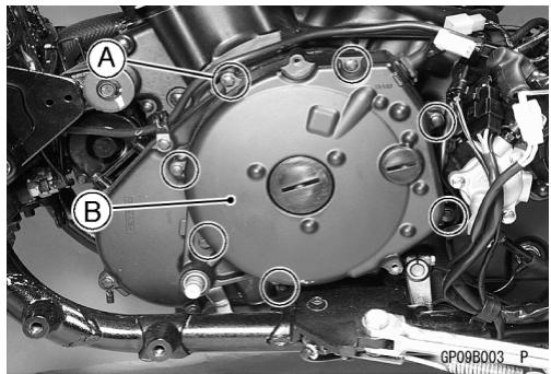 KAWASAKI VULCAN 1500 MEAN STREAK - Aus- und Einbau des Lichtmaschinendeckels - 3