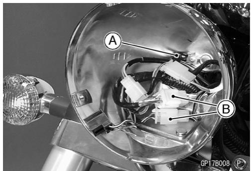 KAWASAKI VULCAN 1500 MEAN STREAK - Ausbau der Instrumenteneinheit - 1