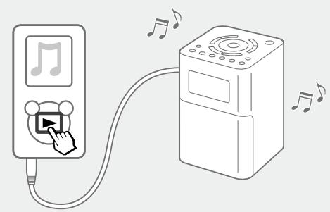 SONY XDR-V20D - Écouter de la musique à partir d'un périphérique externe - 4
